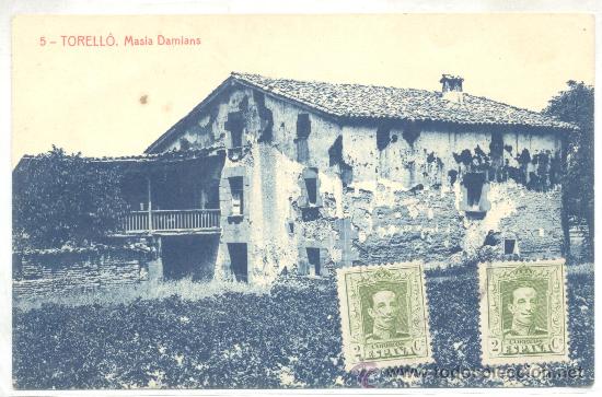 Postales: TORELLO MASIA DAMIANS THOMAS - Foto 1