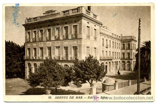 Postales: ARENYS DE MAR, BARCELONA, EDIFICIO XIFRE,   P25326 - Foto 1
