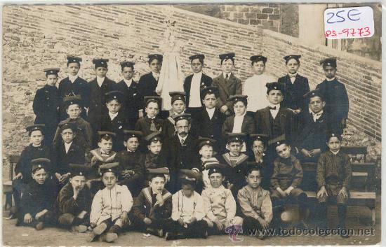 Postcards: (PS-9773)POSTAL FOTOGRAFICA DE ???-COLEGIALES