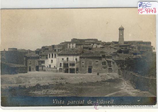 Postcards: (PS-9748)POSTAL FOTOGRAFICA DE VILOSELL(LLEIDA)-VISTA GENERAL
