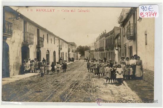 Postkarten: (PS-9744)POSTAL FOTOGRAFICA DE RIPOLLET-CALLE DEL CALVARIO