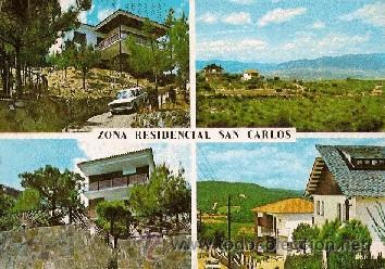 Postkarten: POSTAL A COLOR ZONA RESIDENCIAL SAN CARLOS ENTRE CARDEDEU Y MATARO N&ordm; 3