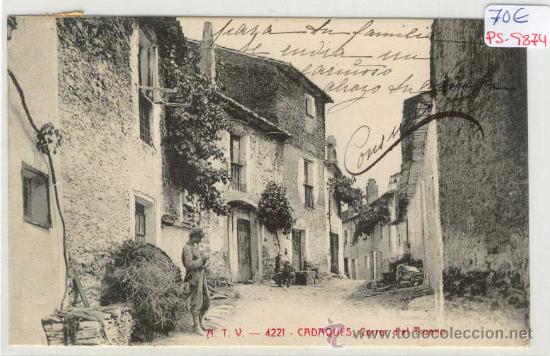 Postcards: (PS-9874)POSTAL DE CADAQUES-CARRER D&acute;EL TRUENO