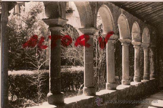 Postkarten: ANTIGUA POSTAL SAN LORENZO DE MORUNYS CLAUSTRO ROMANICO FOTO HNOS BAJONA