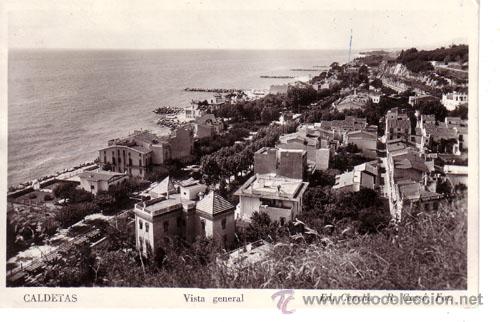 Postales: N&ordm; 2769 POSTAL CALDETAS  BARCELONA - Foto 1