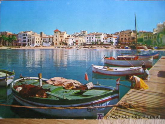 Postales: Sitges. N&ordf; 12 Embarcadero. Sin circular - Foto 1