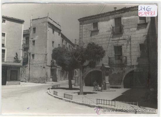 Postales: (PS-9981)POSTAL DE BELLPUIG(LLEIDA)-PLAZA SAN ROQUE