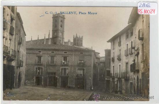 Postkarten: (PS-10024)POSTAL FOTOGRAFICA DE SALLENT-PLAZA MAYOR