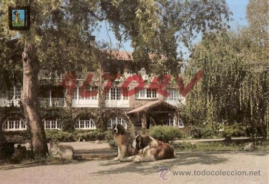 Postais: POSTAL A COLOR N&ordm; 4015 SAN BERNAT ALT 850 m HOTEL ED ESCUCO DE ORO