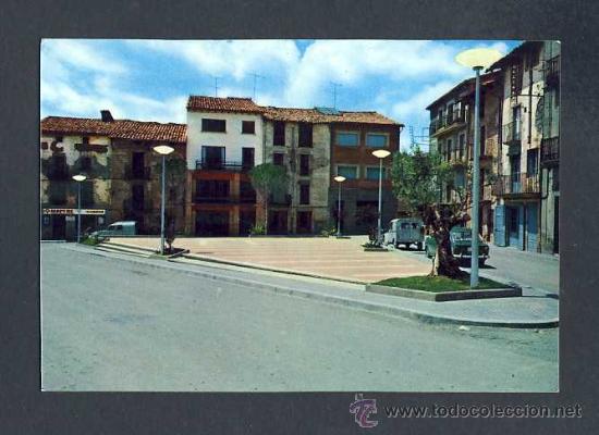 Postales: Postal de PRATS DE LLU&Ccedil;ANES (Bacelona): Pla&ccedil;a Major (Foto Deseuras num.2)