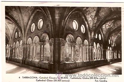 Postales: POSTAL TARRAGONA CATEDRAL - Foto 1