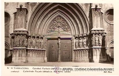 Postales: POSTAL TARRAGONA CATEDRAL - Foto 1