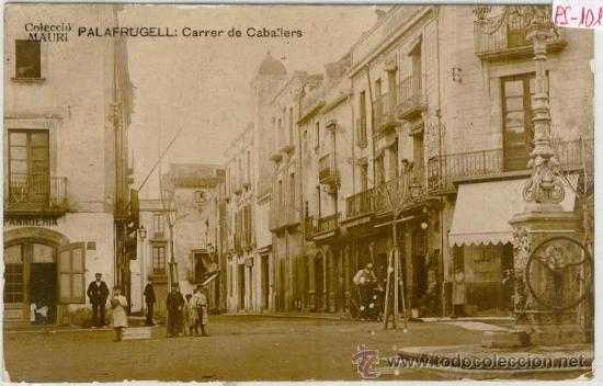 Postcards: (PS-10152)POSTAL FOTOGRAFICA DE PALAFRUGELL(GIRONA)-CARRER DE CABALLERS