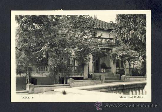 Postales: Postal de TONA (Barcelona): Manantial Codina (num.6) - Foto 1