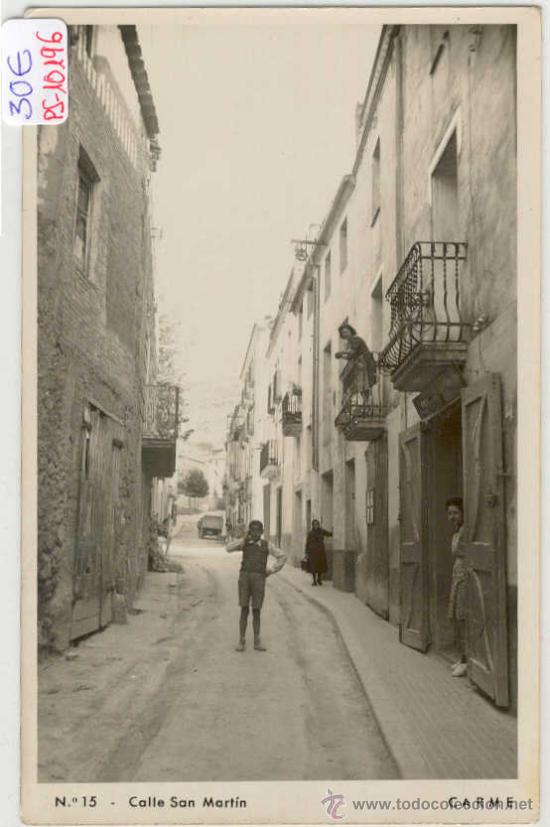 Postcards: (PS-10196)POSTAL FOTOGRAFICA DE CARME-CALLE SAN MARTIN