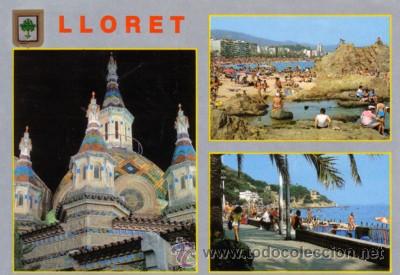 Postales: N&ordm; 5729 POSTAL LLORET DE MAR COSTA BRAVA - Foto 1