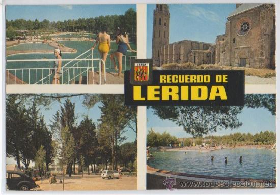 Postales: TARJETA POSTAL RECUERDO DE LERIDA
