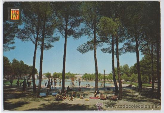Postales: TARJETA POSTAL PARQUE MUNICIPAL DE LAS BALSAS PISCINAS FAMILIARES LERIDA