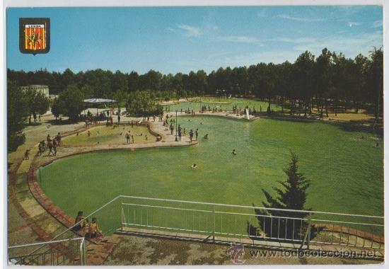 Postales: TARJETA POSTAL PARQUE MUNICIPAL DE LAS BALSAS PISCINAS FAMILIARES LERIDA