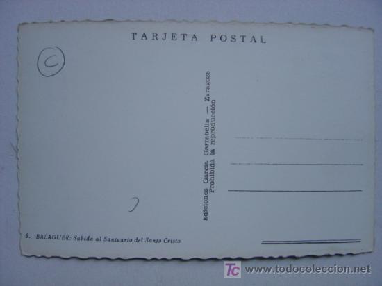 Postales: BALAGUER (LERIDA) - Foto 2