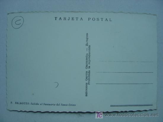 Postales: BALAGUER (LERIDA) - Foto 2