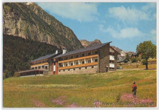 Postales: TARJETA POSTAL DE EL PALLARS PUERTO DE LA BONAIGA COMPLEJO RESIDENCIAL LOS ABETOS PIRINEOS DE LERIDA