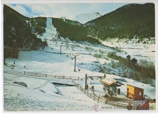 Postales: TARJETA POSTAL DE SUPER-ESPOT TELESILLA DE BARRADE PIRINEOS CENTRALES LERIDA