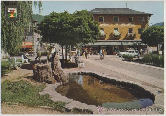 Postales: TARJETA POSTAL DE VALL D&rsquo;ARAN PLA&Ccedil;A DE L&rsquo;AJUNTAMENT PIRINEU CATALAN LERIDA