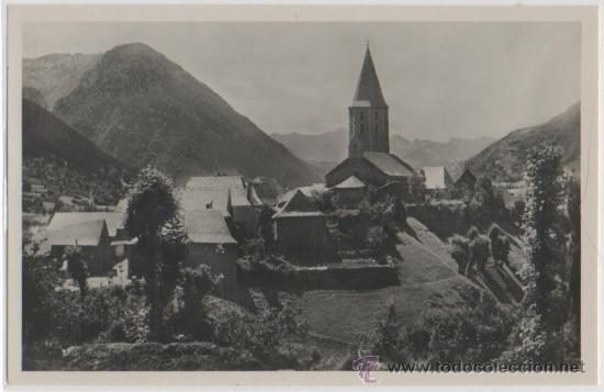 Postales: TARJETA POSTAL DEL VALLE DE ARAN SALARDU Y LA MALADETA AL FONDO LERIDA
