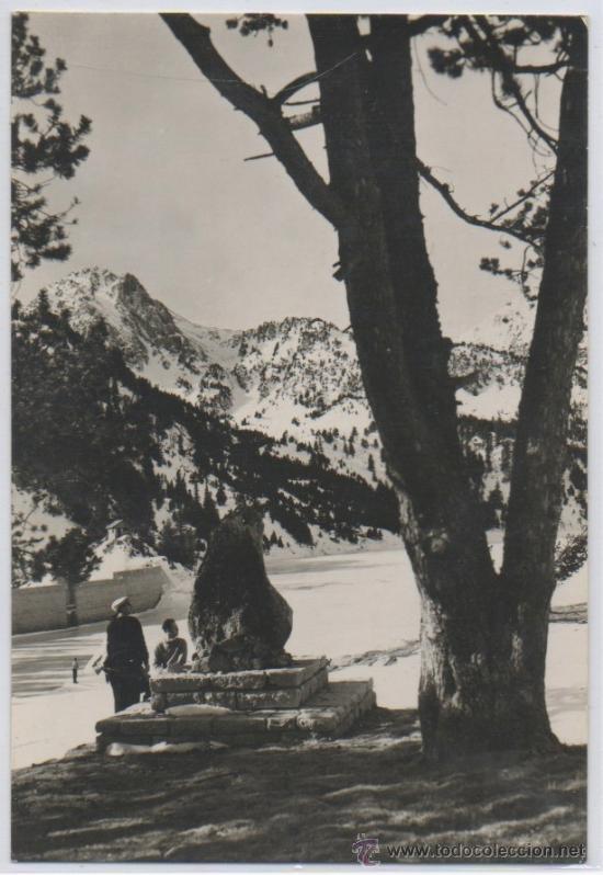 Postales: TARJETA POSTAL ALRREDEDORES DEL LAGO DE SAN MAURICIO PIRINEO CENTRAL LERIDA