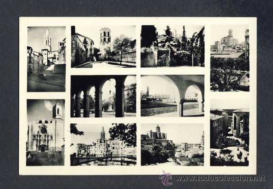 Postales: Postal de GIRONA: 10 vistes (Com.Prat) - Foto 1