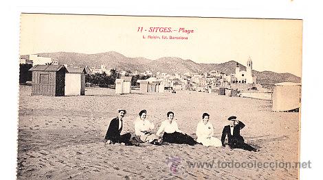 Postais: POSTAL DE SITJES  N&ordm; 11 PLAYA