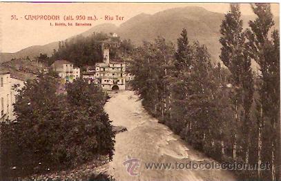 Postales: POSTAL CAMPRODON RIU TER - Foto 1