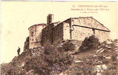Postcards: POSTAL CAPRODON HERMITA DE SANT ANTONI