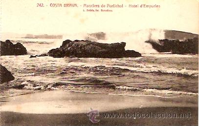 Postcards: POSTAL EMPURIES MUSCLERA DE PORTICHOL