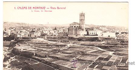 Postcards: POSTAL DE CALDAS DE MONTBUY N&ordm; 1 VISTA GENERAL