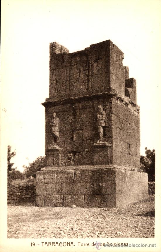 Postales: Tarragona : Torre de los Scipiones - Foto 1