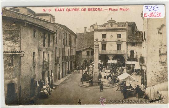 Postkarten: (PS-10620)POSTAL FOTOGRAFICA DE SANT QUIRSE DE BESORA-PLA&Ccedil;A MAJOR