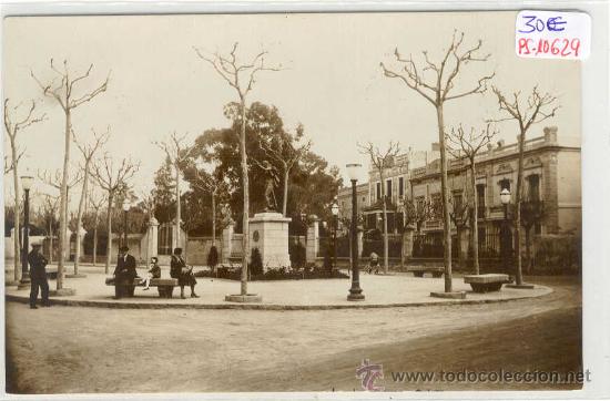 Postkarten: (PS-10629)POSTAL FOTOGRAFICA DE BARCELONA-SARRIA-PLAZA DE GASPAR Y FERRERAS