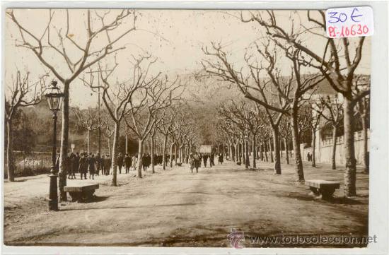 Postcards: (PS-10630)POSTAL FOTOGRAFICA DE BARCELONA-SARRIA-PASEO DE SANTA EULALIA