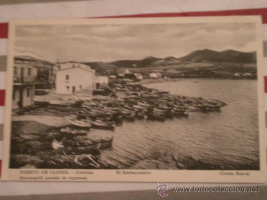 Postales: Tarjeta postal del puerto de Llans&aacute; - Foto 1