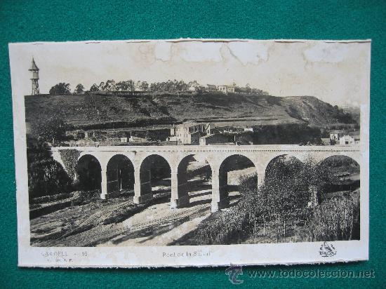 Postales: SABADELL - PONT DE LA SALUD - Foto 1