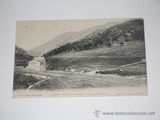 Postales: NURIA. BOSCH DE LA VERGE Y CAF&Eacute; DEL SANTUARI . FOT. J.E. PUIG . CIRCULADA