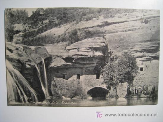 Postales: MOYA: ANTIC MOLI DEN BROTONS (LA ROCA) POSTAL - Foto 1