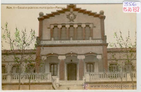Postkarten: (PS-10738)POSTAL FOTOGRAFICA DE MASNOU-ESCOLAS PUBLICAS MUNICIPALS