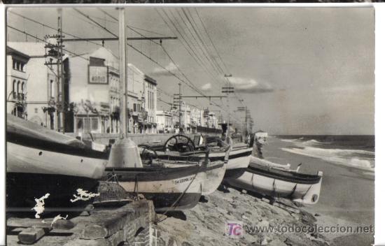 Postales: MASNOU (BARCELONA) PLAYA - Foto 1