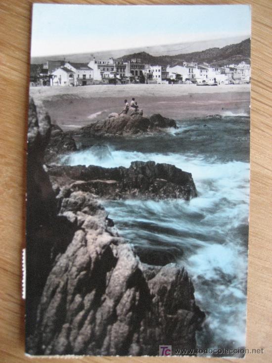 Postales: Lloret de Mar. Temporal. Ecl. Marti. Circulada 1953 - Foto 1