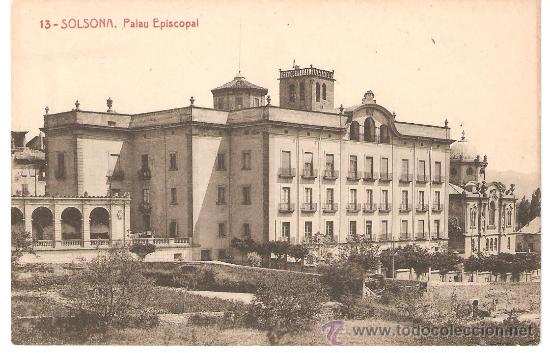Postales: POSTAL DE SOLSONA, PALAU EPISCOPAL - Foto 1