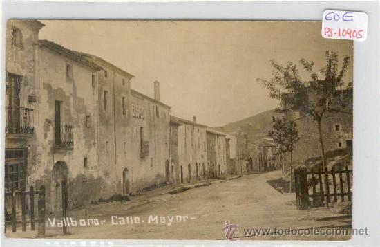 Postkarten: (PS-10905)POSTAL FOTOGRAFICA DE VALLBONA-CALLE MAYOR