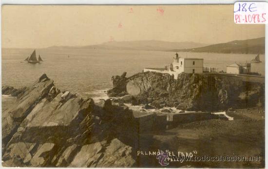 Postcards: (PS-10985)POSTAL FOTOGRAFICA DE PALAMOS-EL FARO